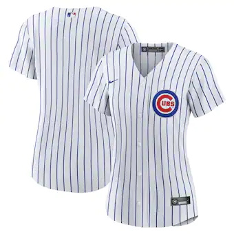 womens nike white chicago cubs home replica team jersey